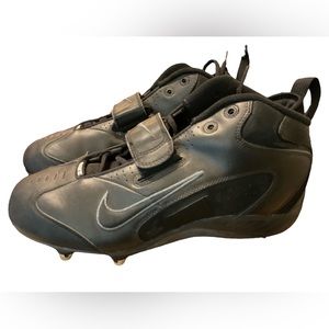 Nike Air Zoom Boss Shark Mens Football Cleats Black 310954-011 Size 10 | 2005